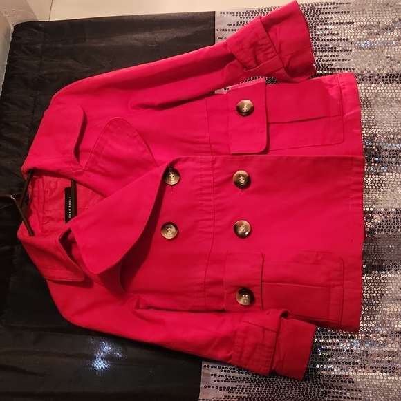 Zara Jackets & Coats Zara Basic Denim Pea Coat Poshmark